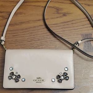 Coach mini crossbody wallet/phone holder